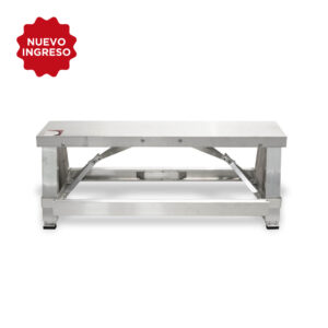 Banco de trabajo en aluminio altura max 6.38" peso max 14kg
