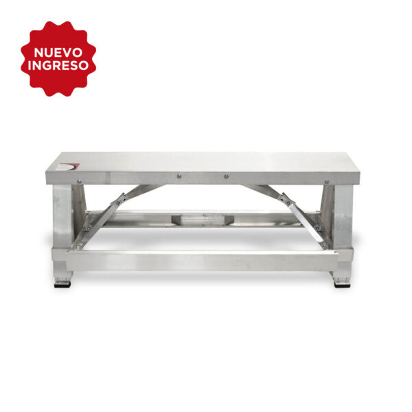 Banco de trabajo en aluminio altura max 6.38" peso max 14kg