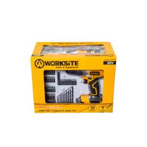 Kit de herramienta 70 pcs Worksite (CT70-CB)