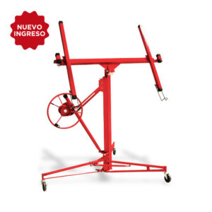 Levantador de tableros SISTEGUA, altura de trabajo 1.25 a 3.24mts peso max 70kg