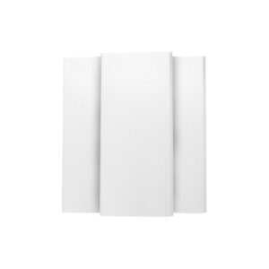 Panel PVC Blanco Madera Mate 0.25 x 6.00 mts