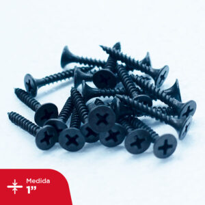 Tornillo de 1" punta fina