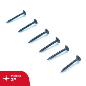 Tornillo de 2 pulgadas punta fina