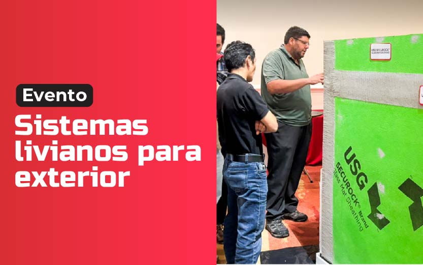 Evento sistemas livianos para exterior